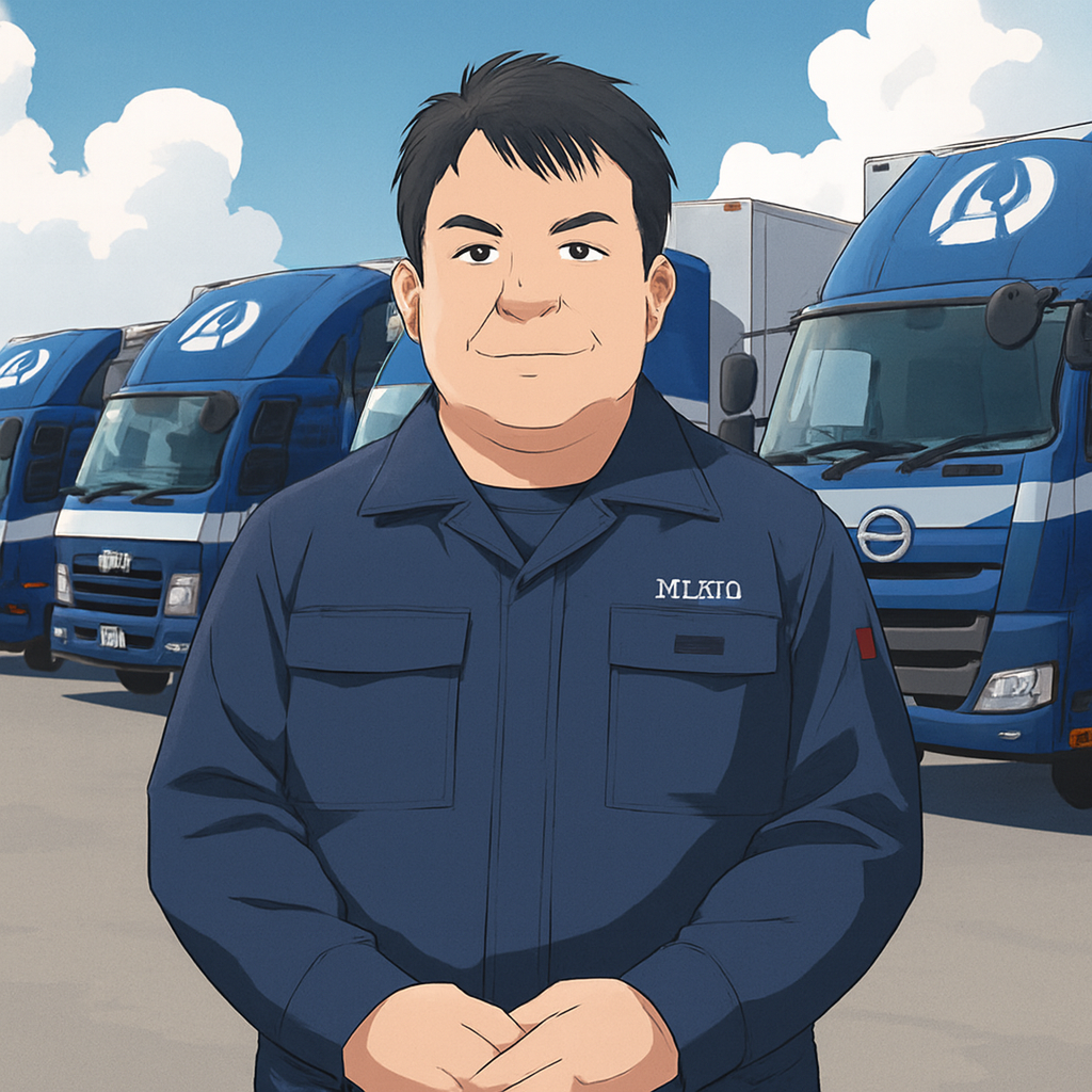 A cheerful logistics2